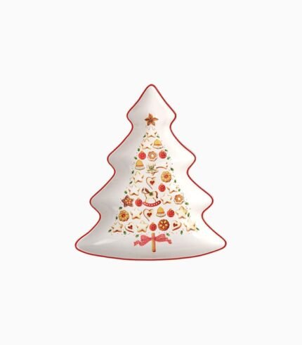 Bowl In the Shape of a Christmas Tree